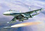 Zvezda Aircraft 1/72 Russian Su27SM Flanker B Mod. 1 Air Superiority Fighter Kit