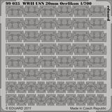 Eduard Details 1/700 Ship- USN 20mm Oerlikon WWII