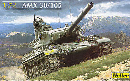 Heller Military 1/72 AMX 30/105 French Tank Kit