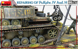 MiniArt Military 1/35 Repairing Of Pz.Kpfw. IV Ausf. H. Big Set Kit