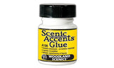 Woodland Scenics Scenic Accents Glue w/Brush Applicator (1.25oz. Bottle)