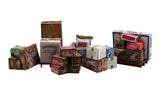 Woodland Scenics O Scenic Accents Miscellaneous Packaged Freight (Boxes, Crates, Sacks Total 6 diff.)