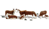 Woodland Scenics O Scenic Accents Hereford Cows (7)