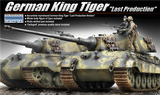 Academy Military 1/35 German King Tiger Last Prod Tank Kit Media 1 of 1