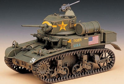 Academy Military 1/35 M3A1 Stuart Light Tank Kit