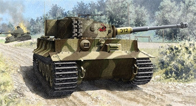 Academy Military 1/35 Tiger I Late Version Tank Kit