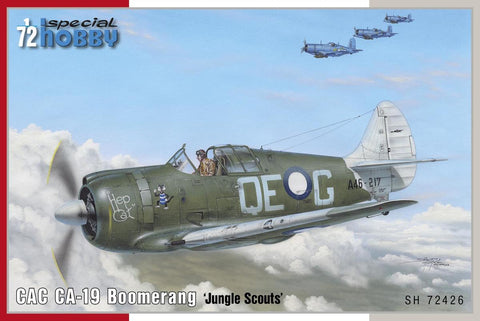 Special Hobby Aircraft 1/72 CAC CA19 Boomerang Jungle Scouts Aircraft Kit