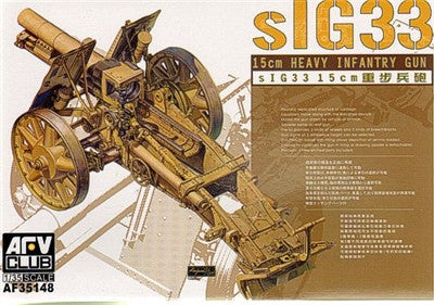 AFV Club Military 1/35 sIG33 15cm Heavy Infantry Gun Kit