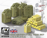 AFV Club Military 1/35 WWII British Fuel Tank Set Kit