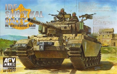 AFV Club Military 1/35 IDF Sho't Kal Dalet Tank w/Battering Ram Kit