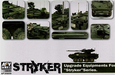 AFV Club Military 1/35 Stryker Vehicle Upgrade Equipment Kit