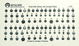 Airscale Details 1/32 Early Allied Jets Instrument Dials (Decal)