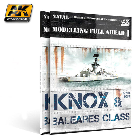 AK Interactive Modelling Full Ahead 1: Knox & Baleares Class Book