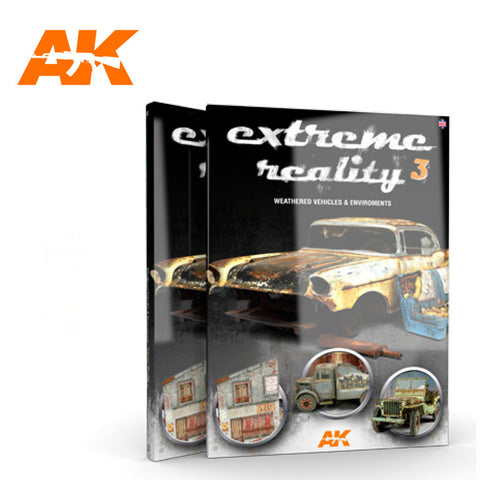AK Interactive Extreme Reality 3: Weathered Vehicles & Environments Book