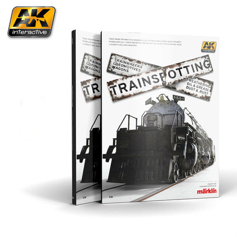 AK Interactive Trainspotting: Trainwrecks, Locomotives & Wagons Book