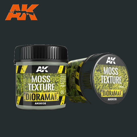 AK Interactive Diorama Series: Moss Texture 100ml Bottle