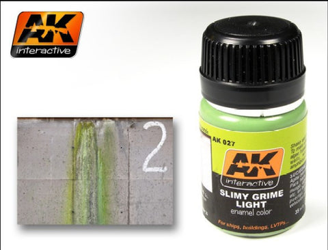 AK Interactive Slimy Grime Light Enamel Paint 35ml Bottle