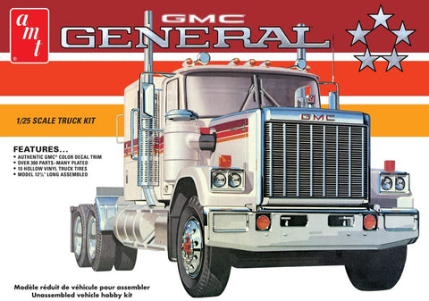 AMT Model Cars 1/35 1976 GMC General Semi Tractor Kit