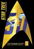 AMT Sci-Fi Models 1/650 Star Trek Classic USS Enterprise 50th Anniversary Edition Kit