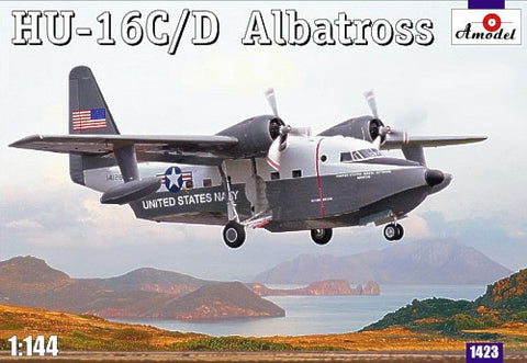 A Model From Russia 1/144 HU16C/D Albatross US Navy Amphibian Aircraft Kit