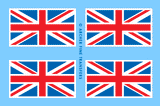 Archer Fine Transfers 1/35 British Flag (2)