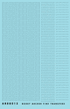 Archer Fine Transfers Surface Details: .011" (.28mm) Dia. Rivets (Various Scales)