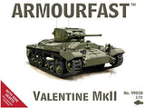 Armourfast Military 1/72 Valentine Mk II Tank w/Side Skirts (2) Kit