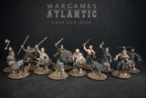 Wargames Atlantix 28mm Blood Oaths Dark Age Irish Warriors w/Weapons (40)