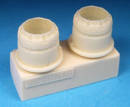 Barracuda Studios 1/72 Lightning Exhaust Nozzles for ARX #4054 (Resin)