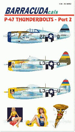 Barracuda Studios 1/48 P47 Pt.2 for TAM/HSG (Decal)