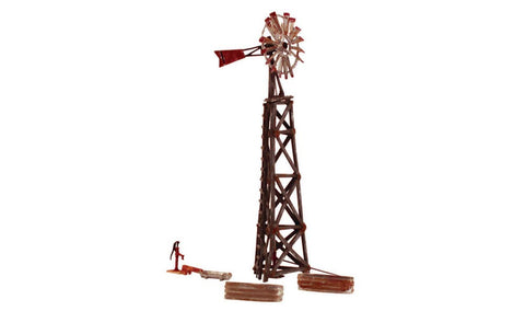 Woodland Scenics N Built-N-Ready Old Windmill (Weathered)