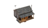 Woodland Scenics N Built-N-Ready Rustic Cabin LED Lighted