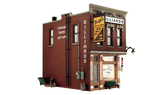 Woodland Scenics O Built-N-Ready Corner Emporium 2-Story Building