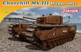 Dragon Military Models 1/72 Churchill Mk III Tank Dieppe 1942 Kit
