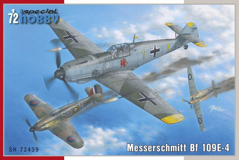 Special Hobby Aircraft 1/72 Messerschmitt Bf109E4 Fighter Kit