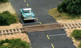 Woodland Scenics O Grade Crossing- Wood Plank (2 Sets)