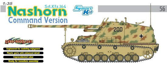 Cyber-Hobby Military 1/35 SdKfz 164 Command Nashorn Tank Kit
