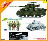 Cyber-Hobby Military 1/35 Firefly Vc Tank w/British Paratroopers Kit