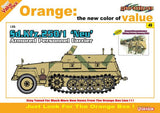 Cyber-Hobby Military 1/35 SdKfz 250/1 NEU Armored Personnel Carrier w/Recon Wiking Division Hungary 1945 Kit