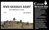 Caesar Miniatures 1/72  WWII German Army Sturmpionier Team (20 Figures)