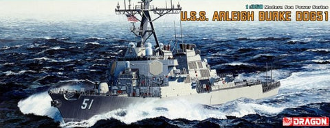 Dragon Model Ships 1/350 USS Arleigh Burke DDG51 Destroyer (Re-Issue) Kit