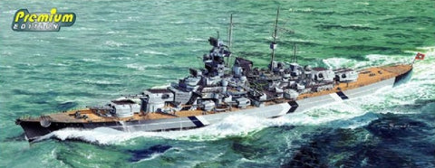 Dragon Model Ships 1/700 German Bismarck Battleship Kit