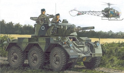 Dragon Military Models 1/35 Saladin Mk II British Armored Car Black Label Kit