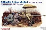Dragon Military Models 1/35 German 2.8cm sPzB41 AT Gun w/2 Crew Eastern Front 1943 (Re-Issue) Kit