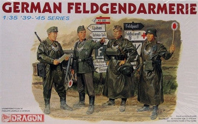 Dragon Military Models 1/35 German Feldgendarmerie Soldiers (4) Kit