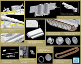 Dragon Military Models 1/35 Sd.Kfz.181 Pz.Kpfw.VI Ausf.E Tiger I Mid Production w/Zimmerit Kit