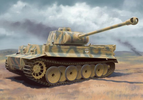 Dragon Military Models 1/35 Tiger I Ausf H2 Tank Kit