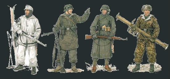 Dragon Military Models 1/35 German Winter Combatants 1943-45 (4) Kit