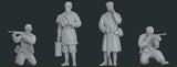 Dragon Military Models 1/35 Battle of Kharkov Soldiers Winter Dress 1943 (4) Kit