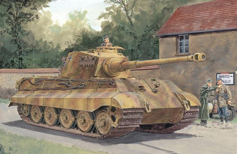 Dragon Military Models 1/72 King Tiger Henschel Tank Kit